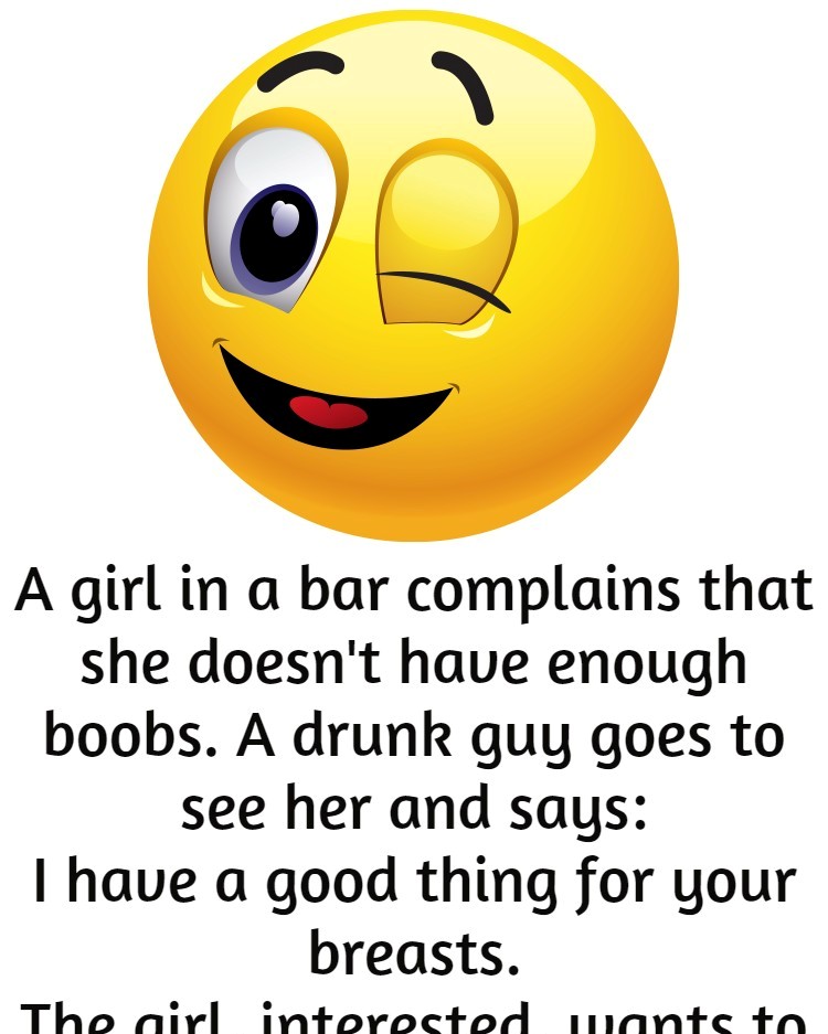 A girl in a bar complains 