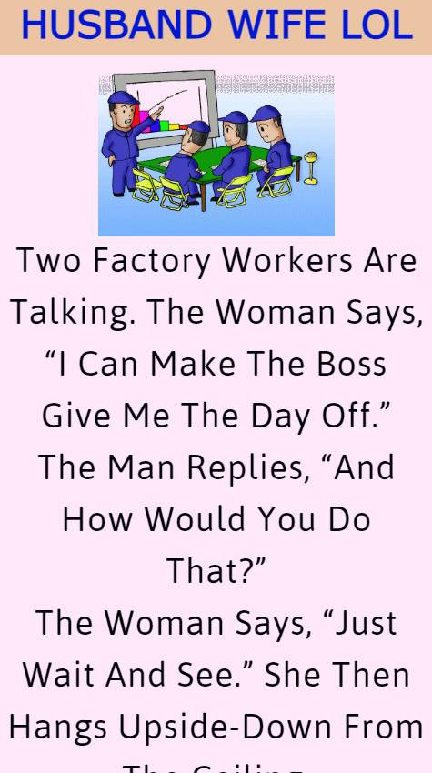 Two Factory Workers Are Talking
