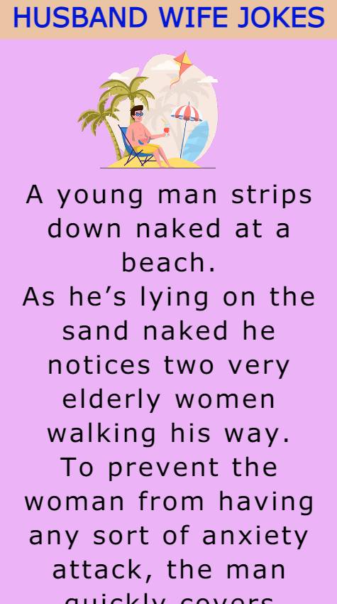 A Young Man Strips Down 