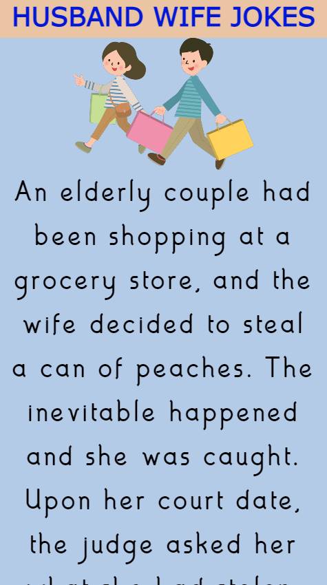 Couple had been shopping at a grocery store