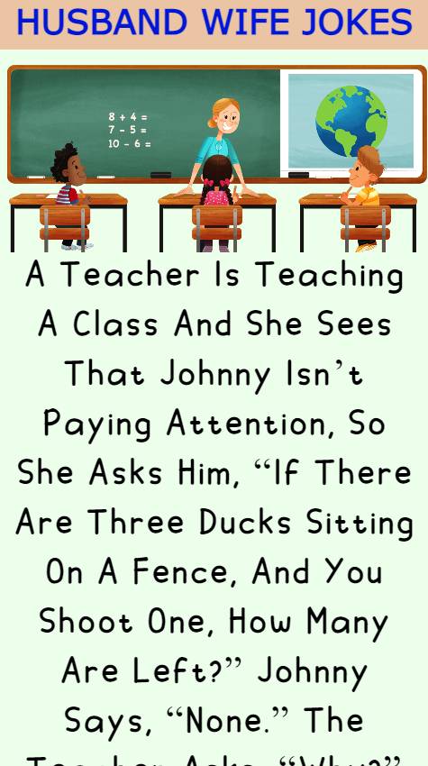 A Teacher Is Teaching A Class And She