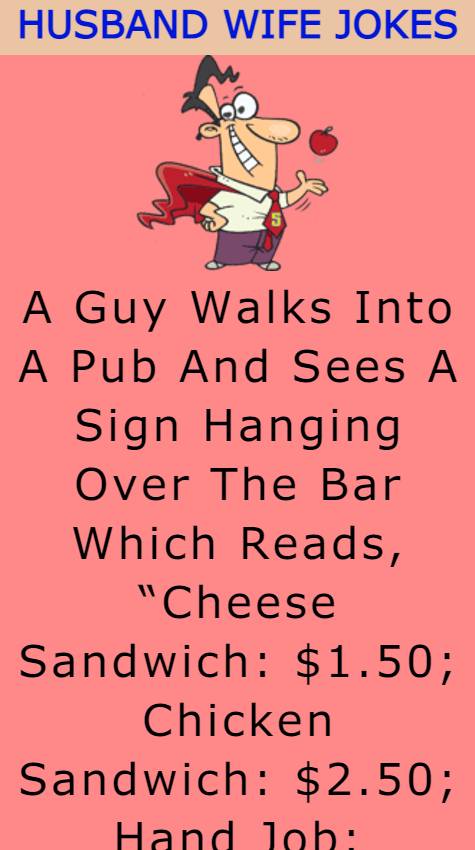 A Guy Walks Into A Pub And Sees