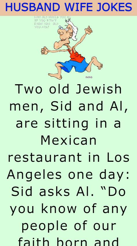 Two old Jewish men