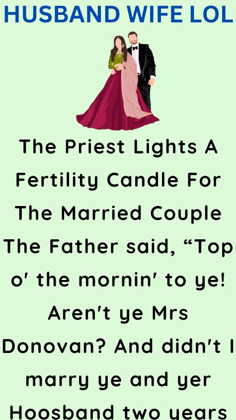 The Priest Lights A Fertility Candle