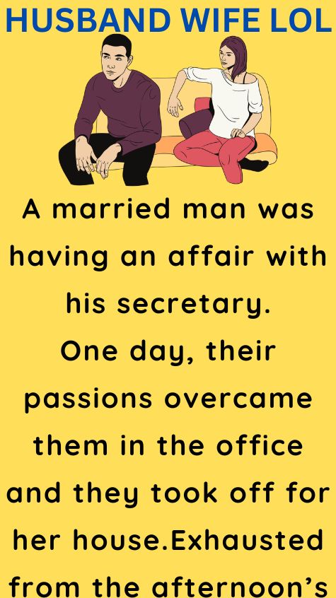A married man was having an affair