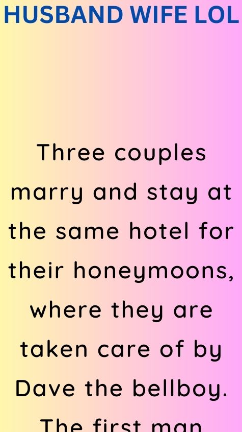 Three couples marry and stay