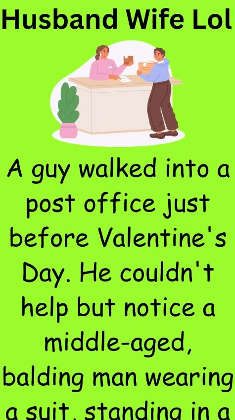 A guy walked into a post office