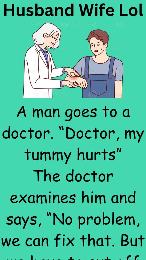 A man goes to a doctor
