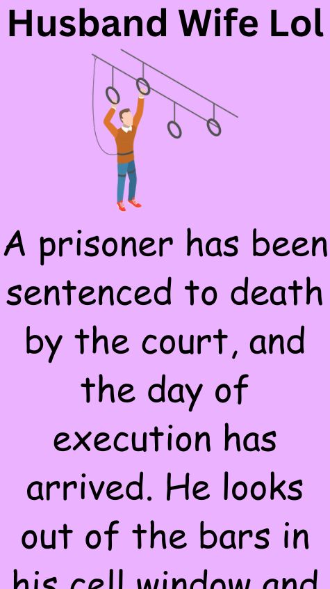 A prisoner has been sentenced to death by the court