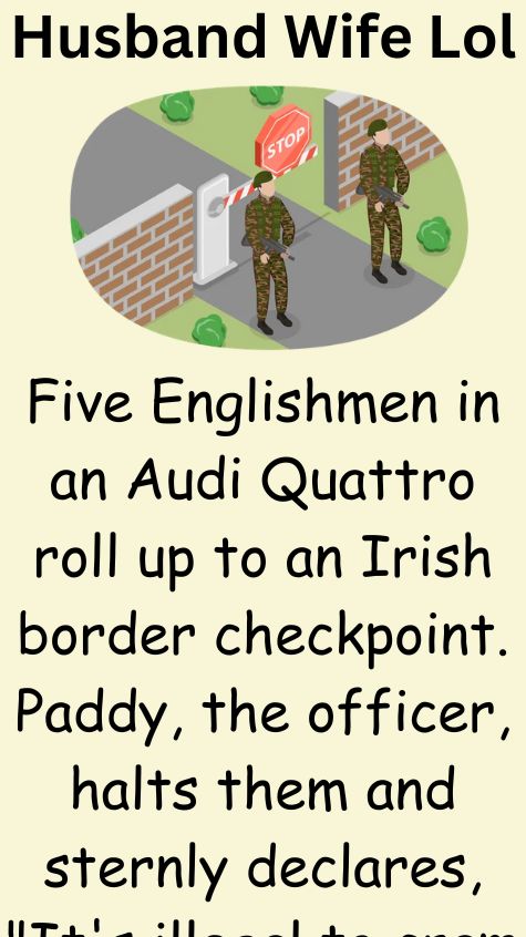Five Englishmen in an Audi Quattro