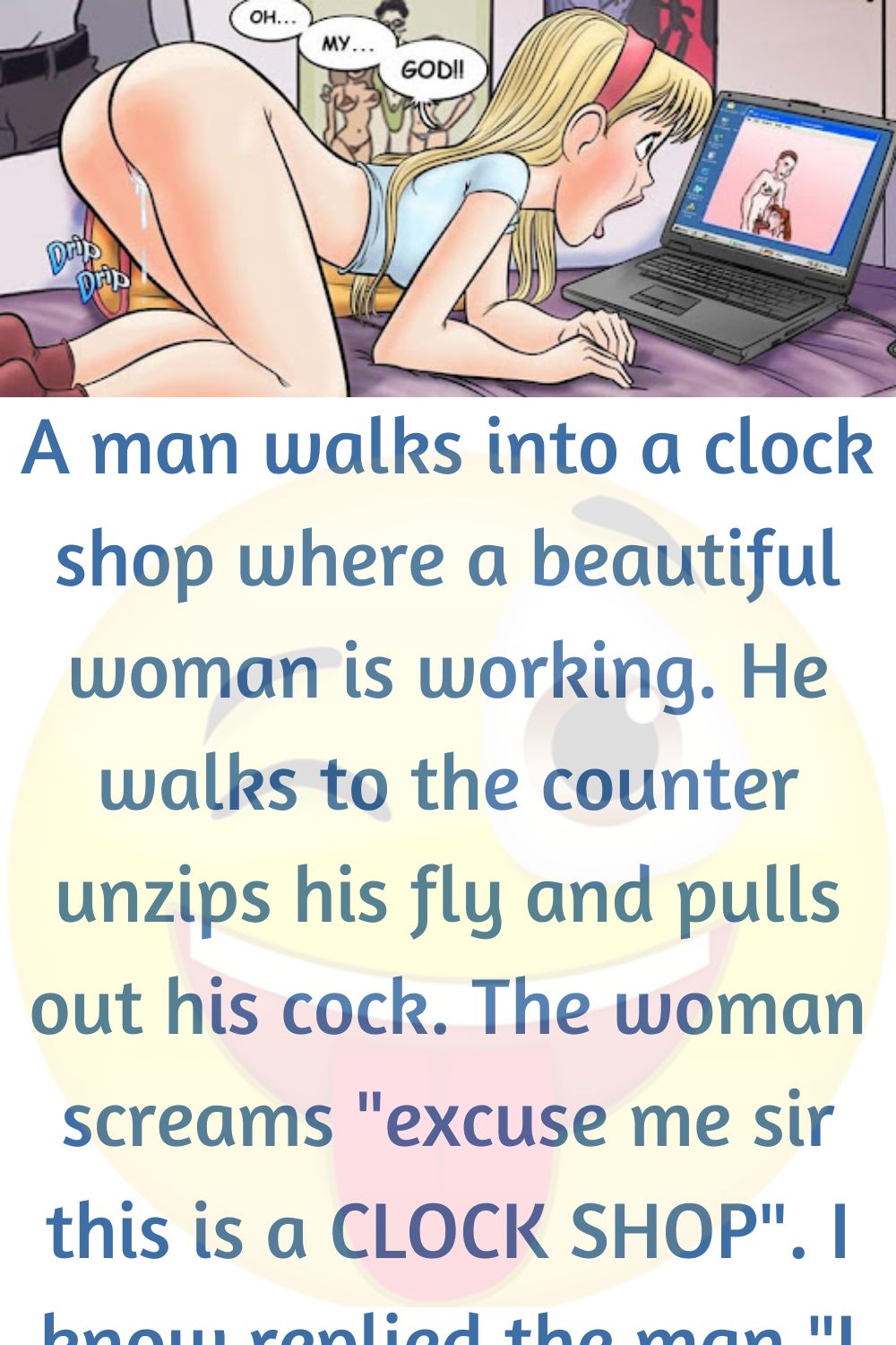 A beautiful woman is working