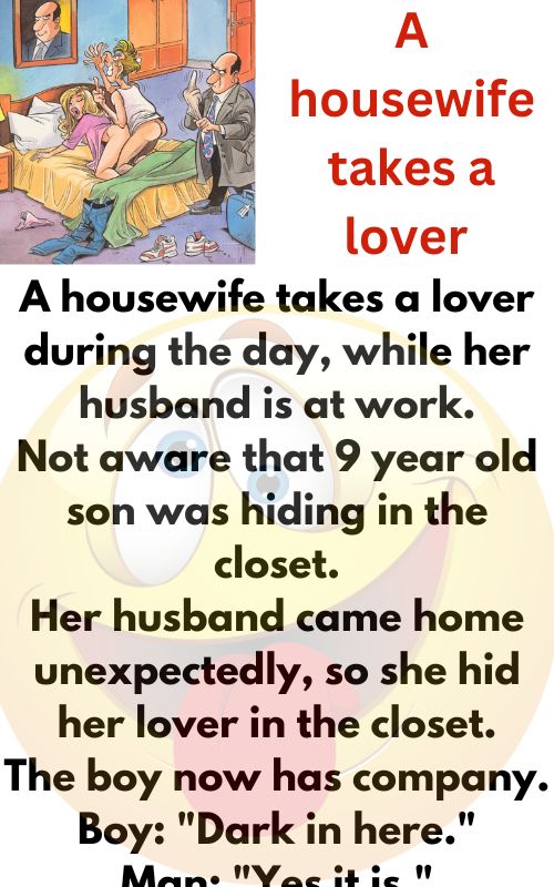 A housewife takes a lover - Funny Story