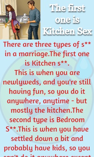 The first one is Kitchen Sex