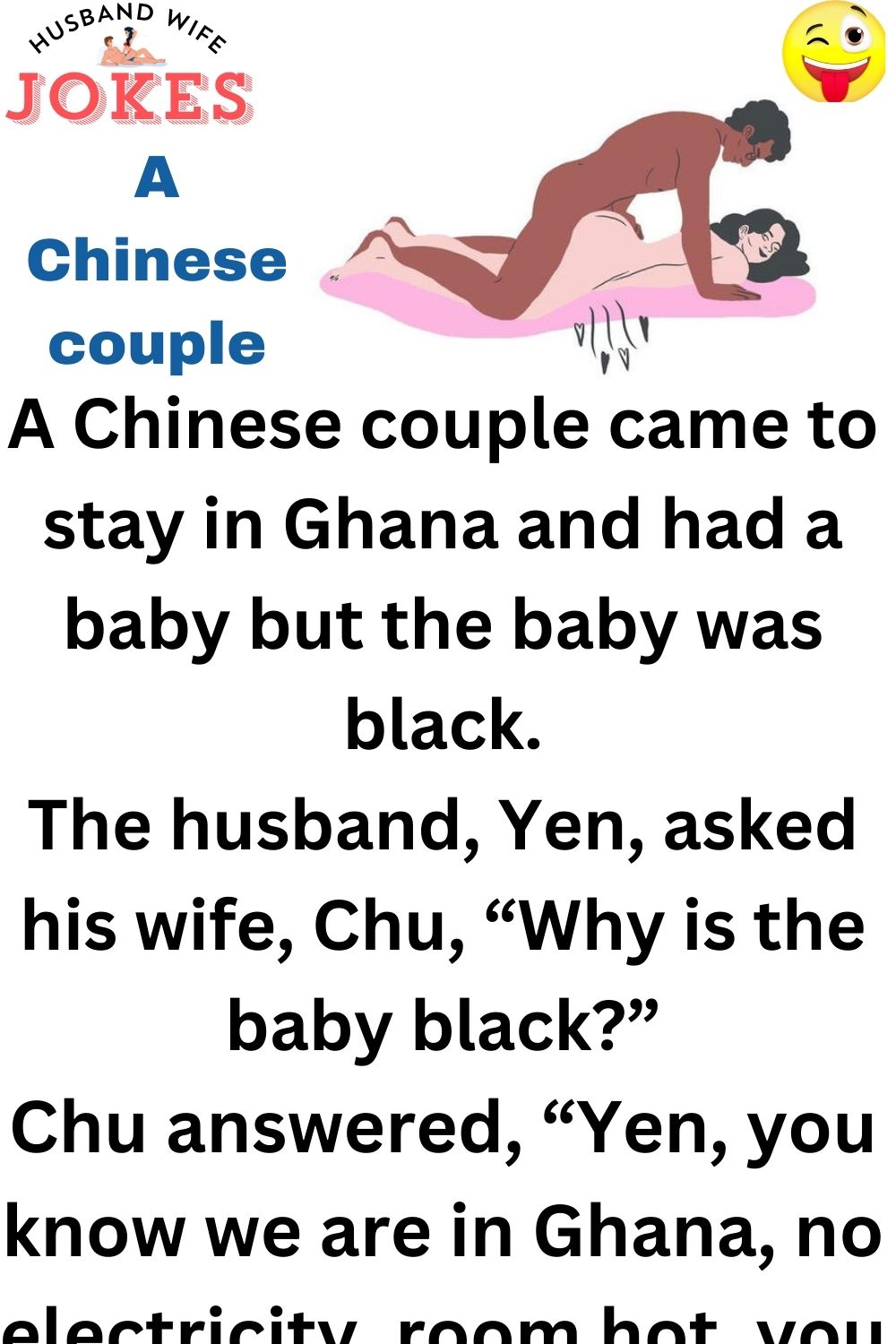 A Chinese couple