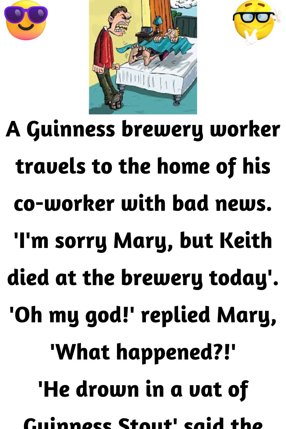 A Guinness brewery worker travels to the home