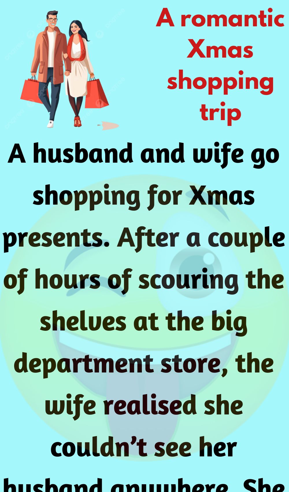 A romantic Xmas shopping trip