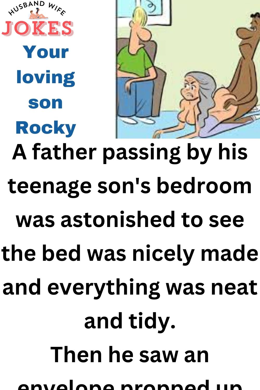 Your loving son Rocky