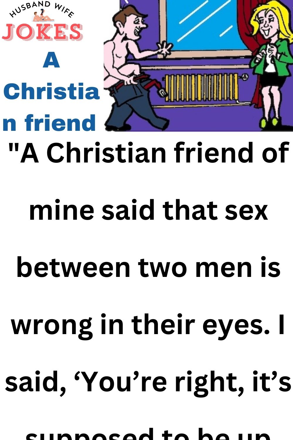 A Christian friend